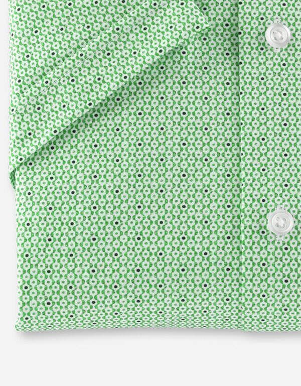 Рубашка трикотажная мужская OLYMP с рисунком Luxor 24/7, modern fit