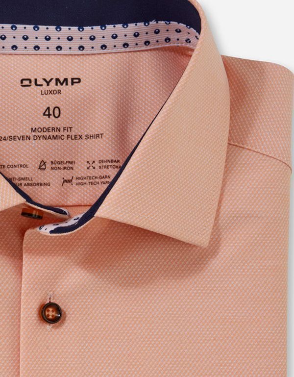 Рубашка мужская OLYMP Luxor 24/7 климат-контроль, modern fit