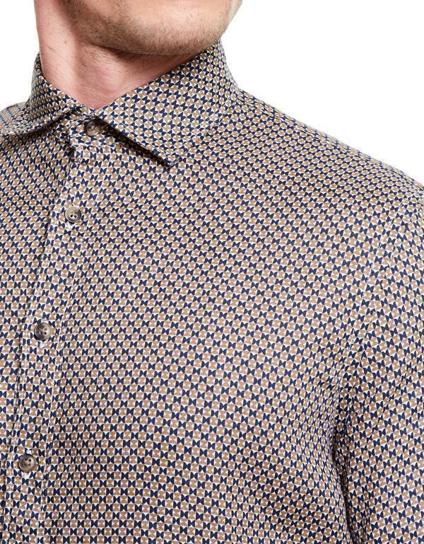 Рубашка льняная мужская OLYMP Casual, modern fit