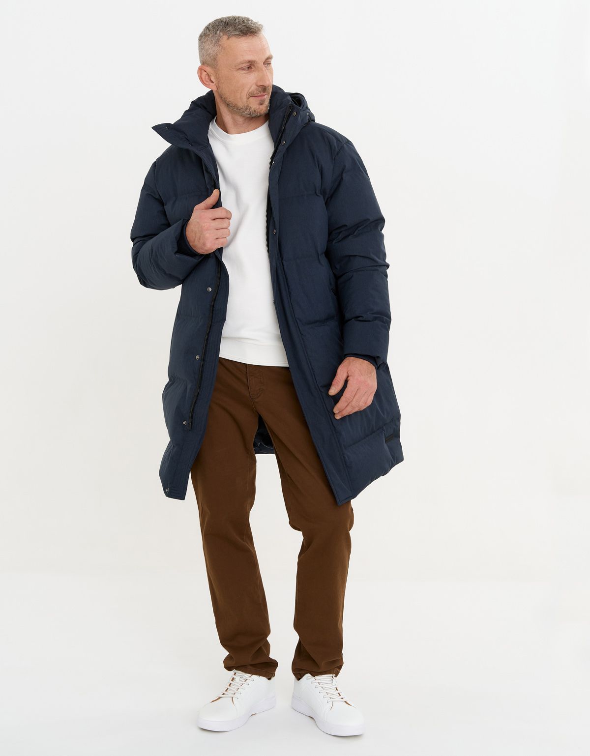 Брюки мужские коричневые хлопковые Club Of Comfort | купить в интернет-магазине Olymp-Men