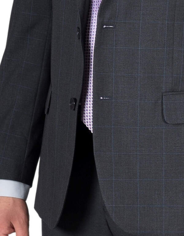 Мужской классический костюм, 2 шлицы, приталенный | купить в интернет-магазине Olymp-Men