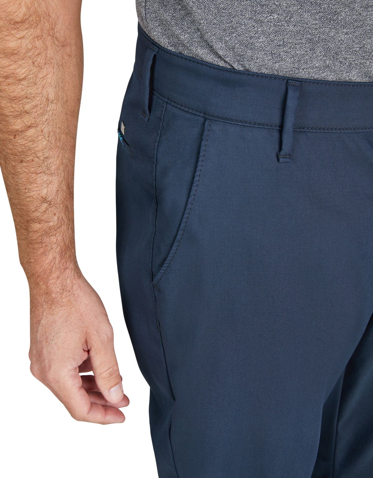 Брюки чинос синие мужские Club of Comfort, хлопок с эластаном | купить в интернет-магазине Olymp-Men