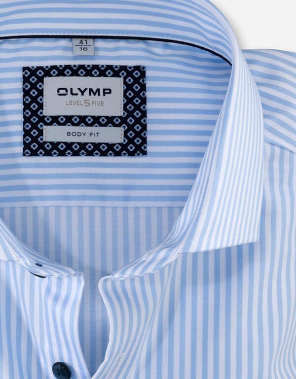 Рубашка классическая OLYMP длинный рукав, body fit | купить в интернет-магазине Olymp-Men