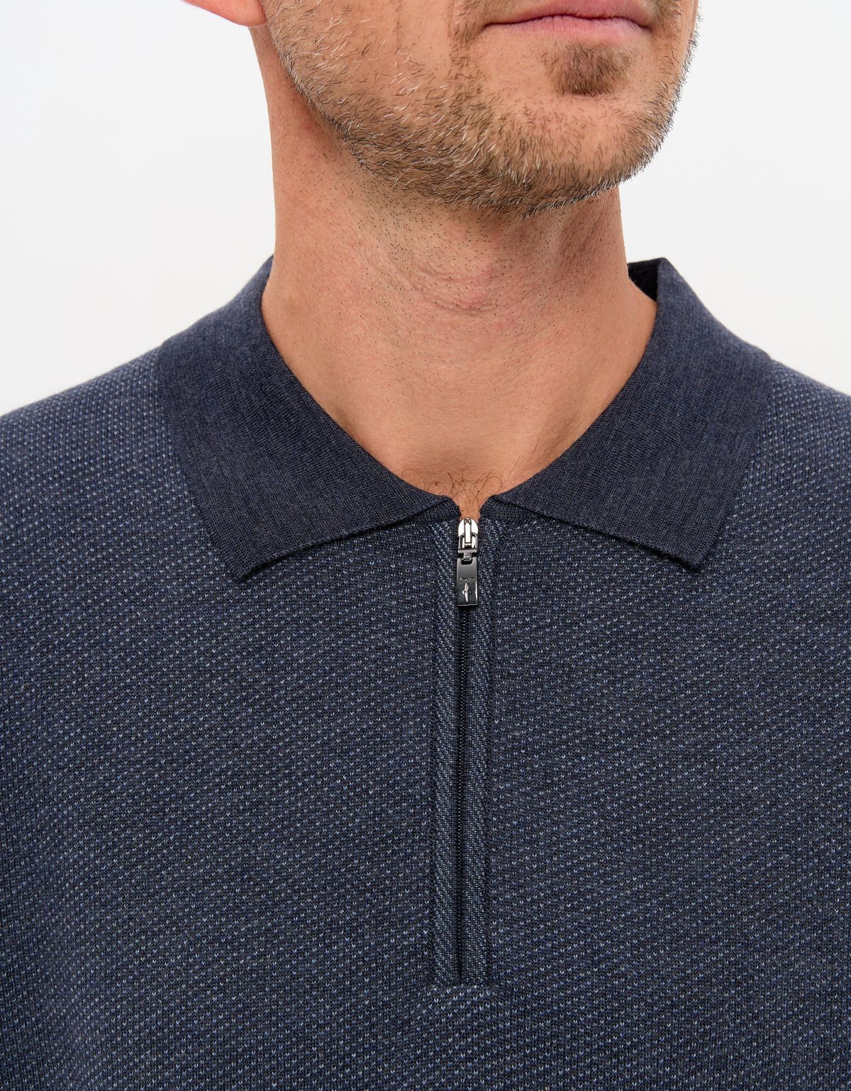 Поло с длинным рукавом Gratude на молнии | купить в интернет-магазине Olymp-Men