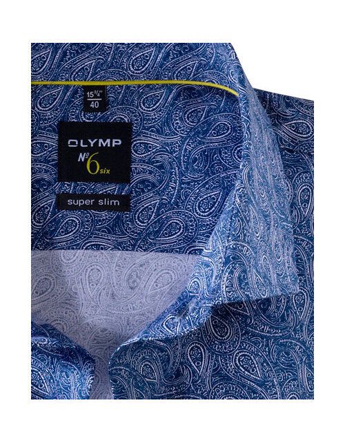 Рубашка OLYMP №6 супер слим на рост выше 186 | купить в интернет-магазине Olymp-Men