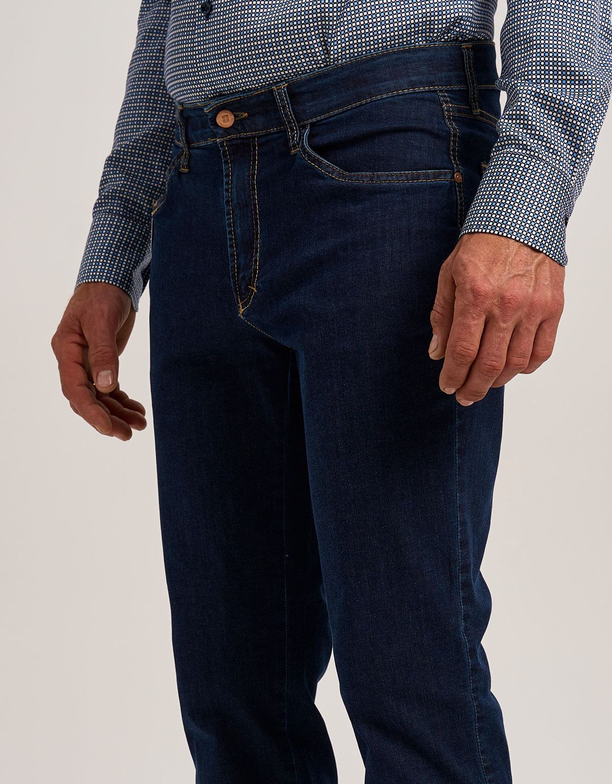 Джинсы синие мужские Club Of Comfort | купить в интернет-магазине Olymp-Men