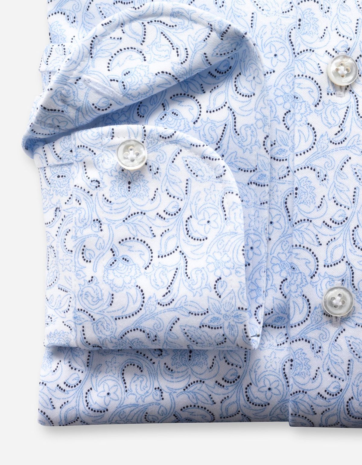 Рубашка мужская трикотажная Olymp Signature с рисунком