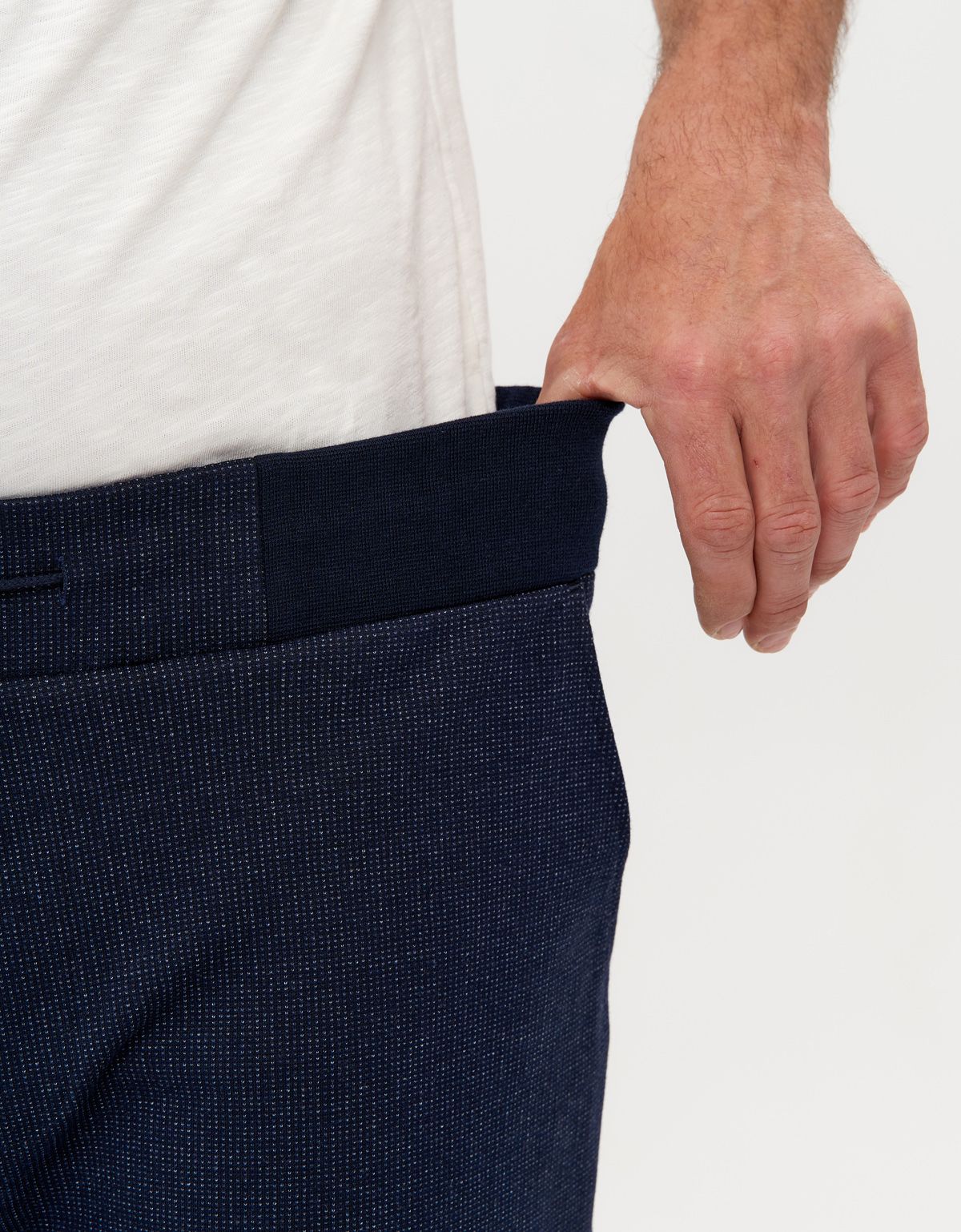 Брюки спортивные синие мужские Gratude с карманом на молнии | купить в интернет-магазине Olymp-Men