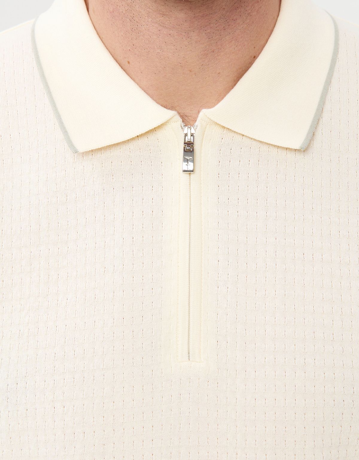 Поло мужское вязаное на молнии Gratude | купить в интернет-магазине Olymp-Men