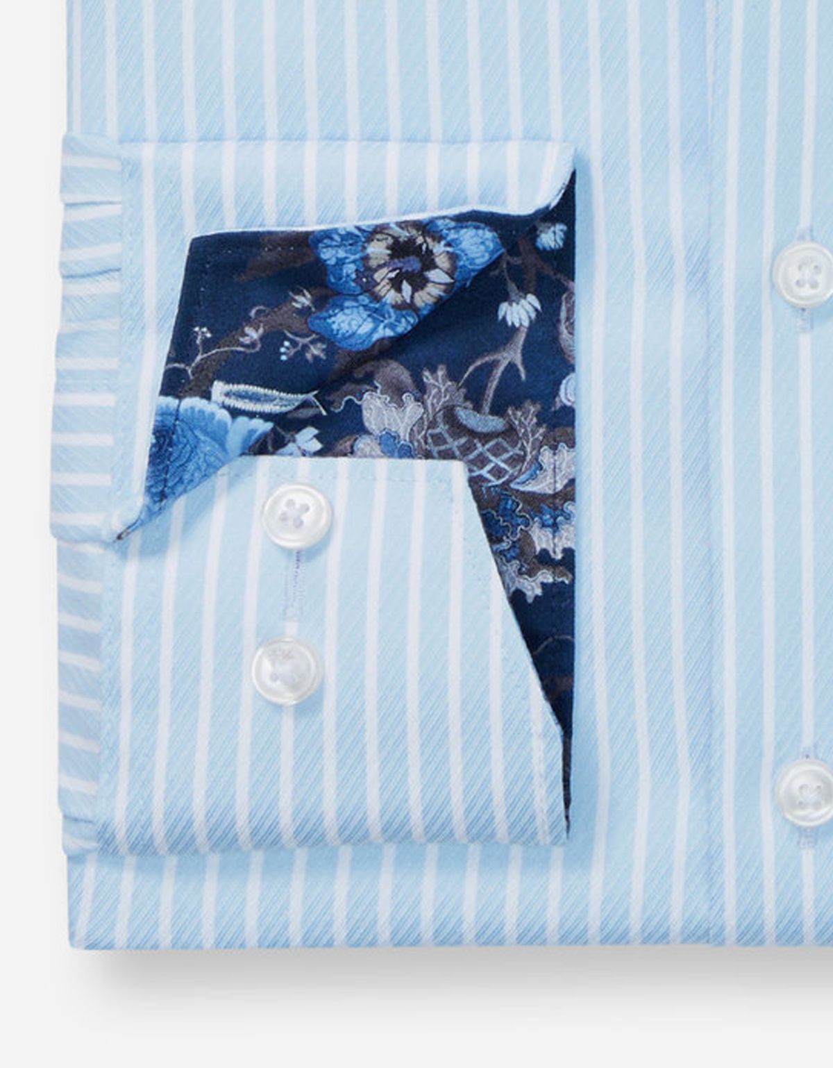 Рубашка мужская в полоску OLYMP Luxor, modern fit на высокий рост | купить в интернет-магазине Olymp-Men