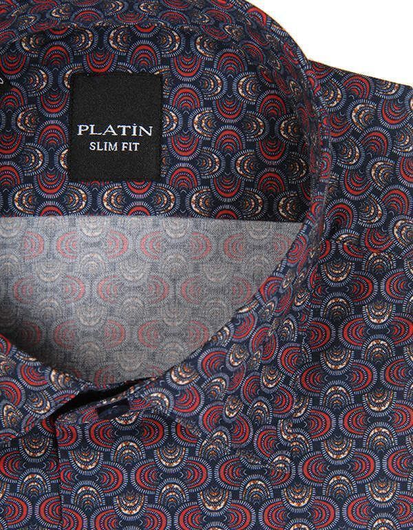 Сорочка мужская PLATIN Slim Fit, артикул 2385UF-PLT