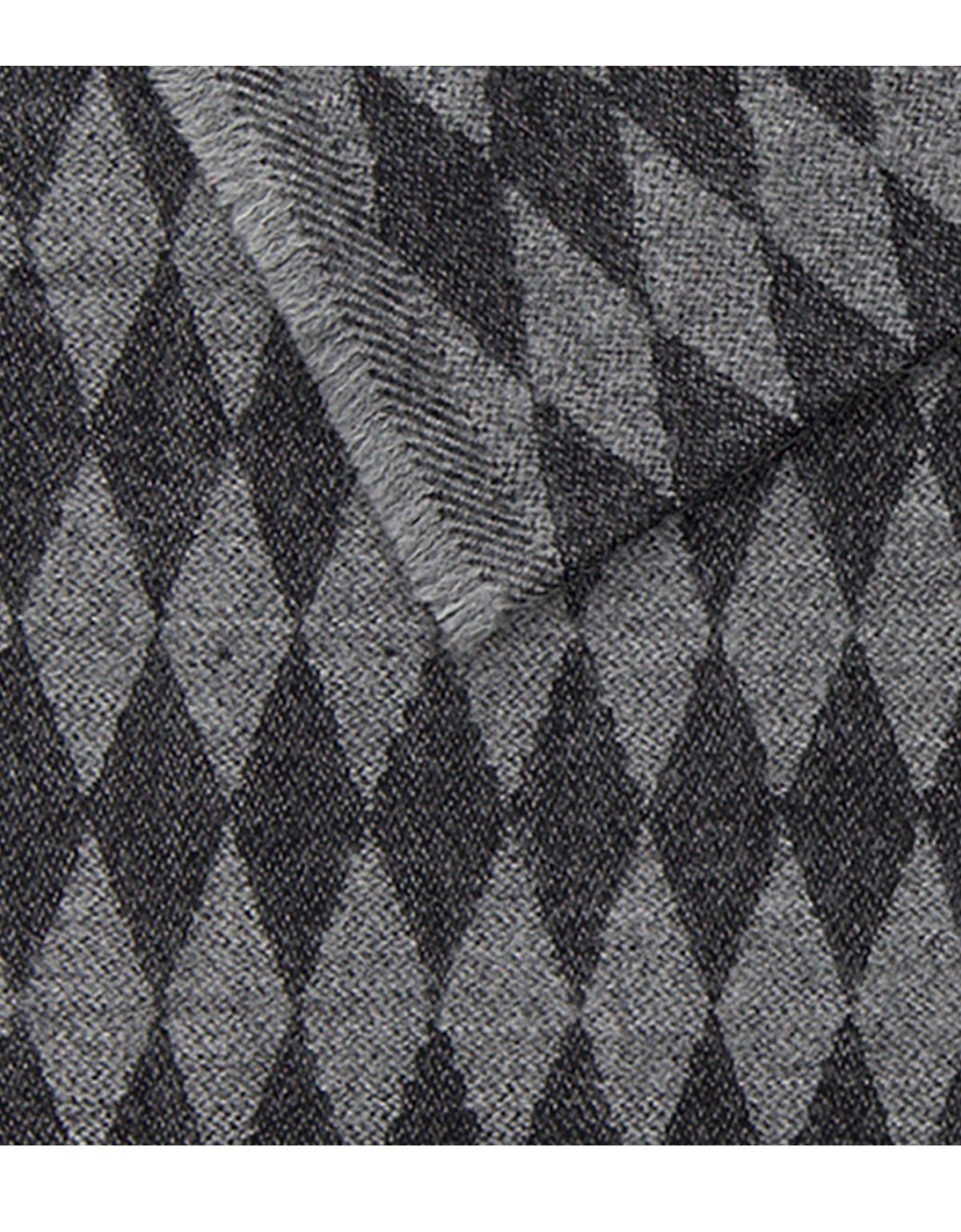 Шарф мужской Lindenmann с рисунком серый ромб | купить в интернет-магазине Olymp-Men