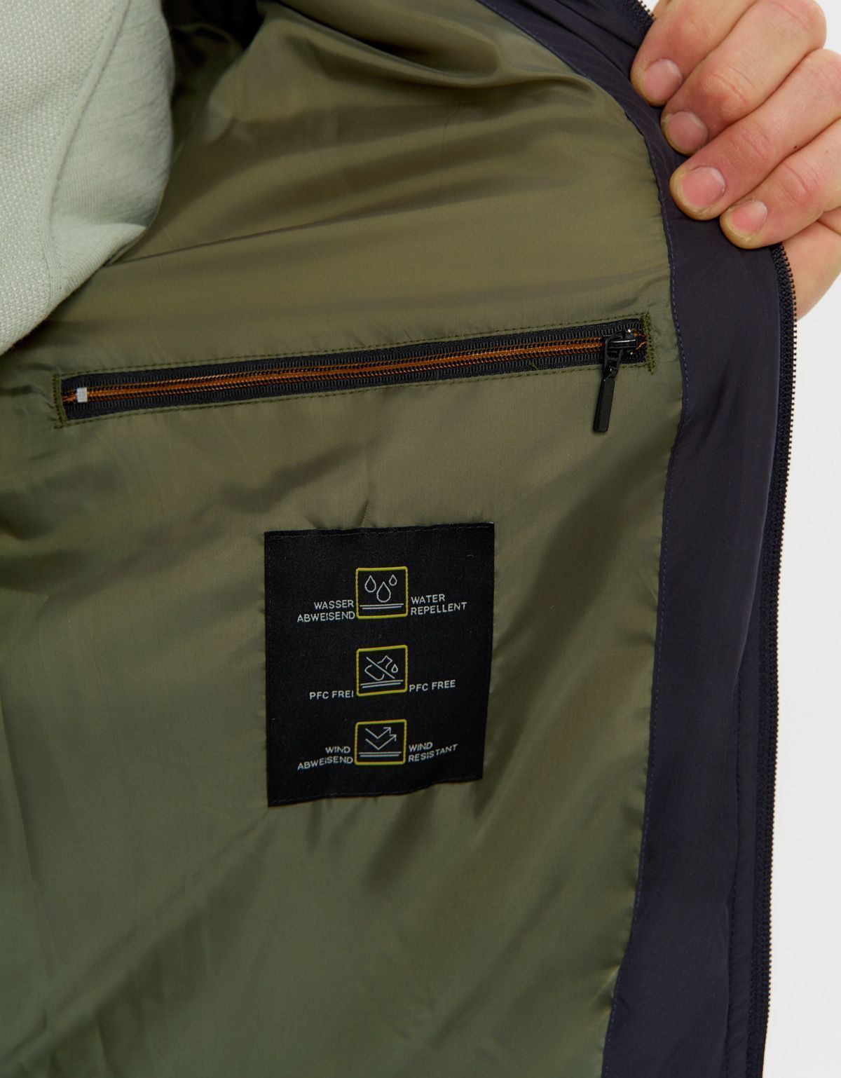 Куртка мужская синяя лёгкая New Canadian | купить в интернет-магазине Olymp-Men