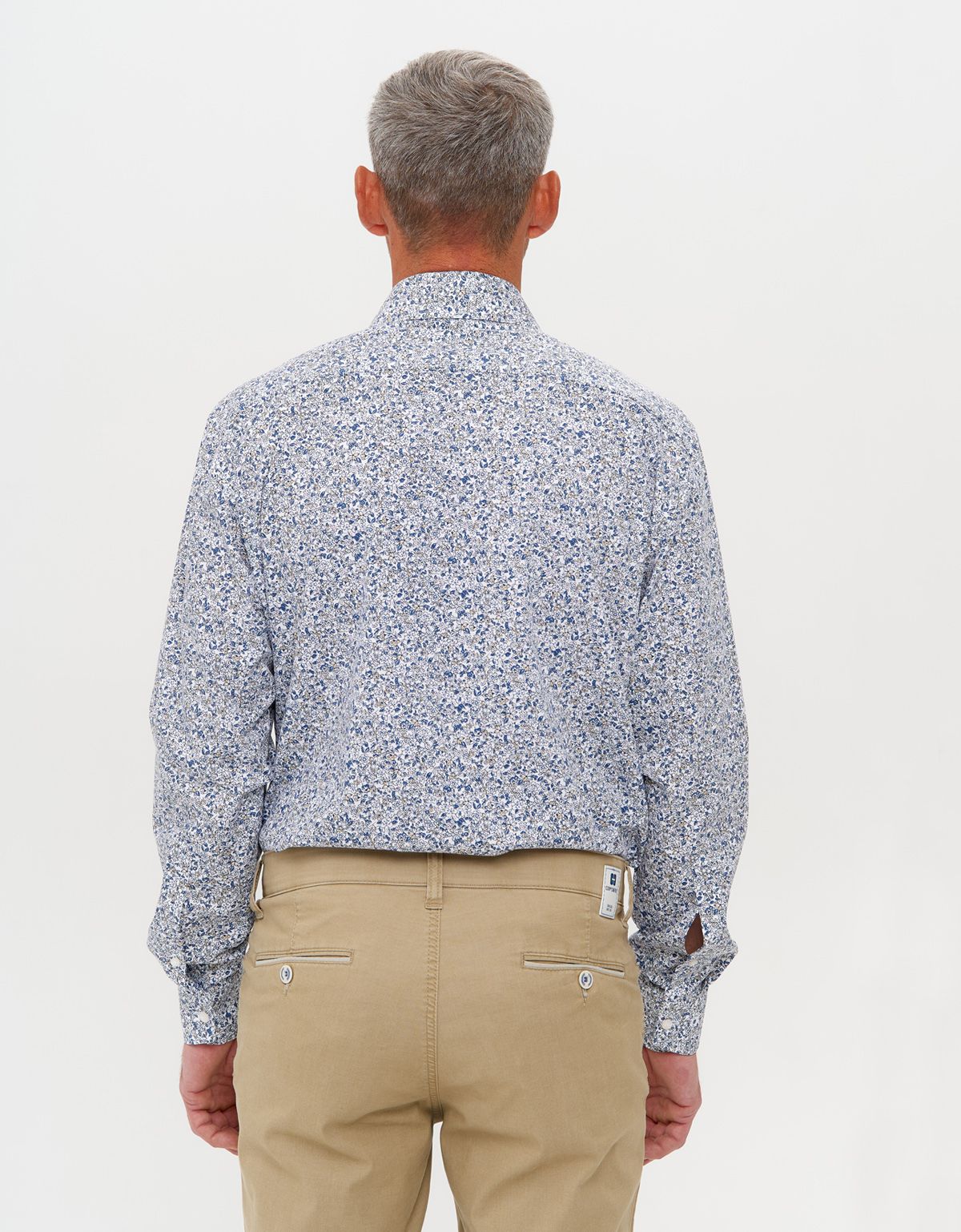 Рубашка с цветочным принтом OLYMP Luxor, modern fit | купить в интернет-магазине Olymp-Men