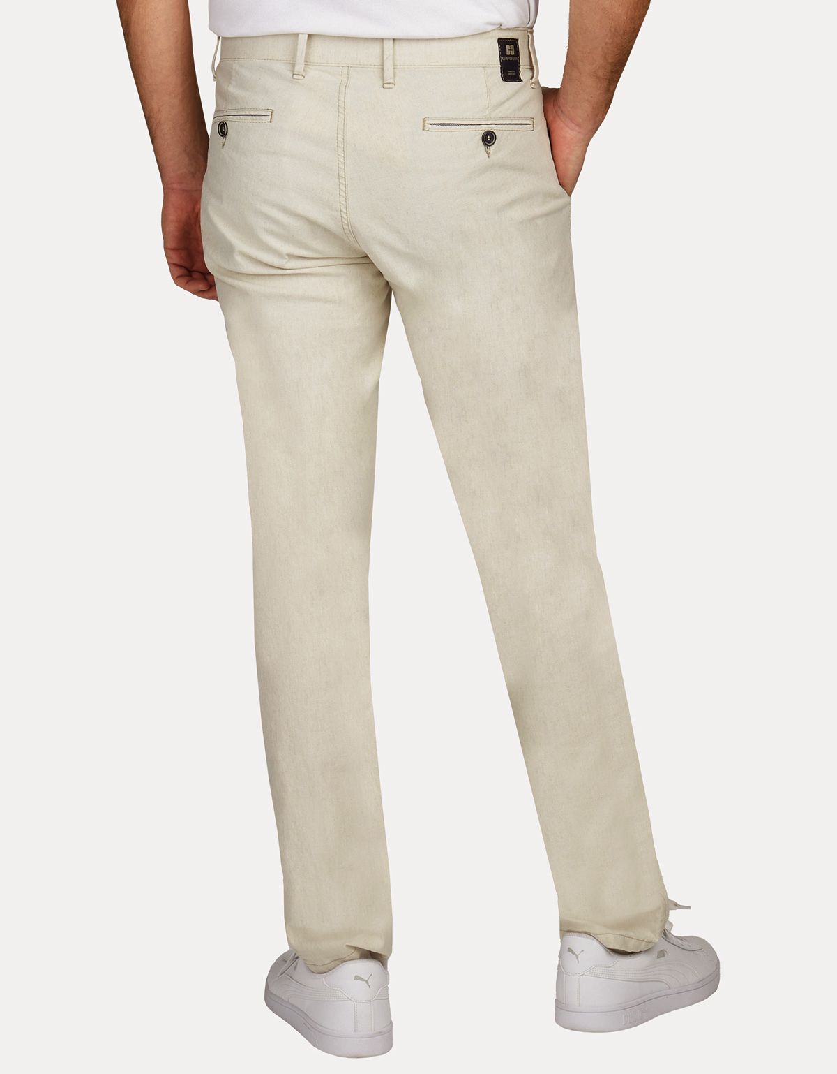 Брюки светлые мужские Club Of Comfort из льна и хлопка | купить в интернет-магазине Olymp-Men