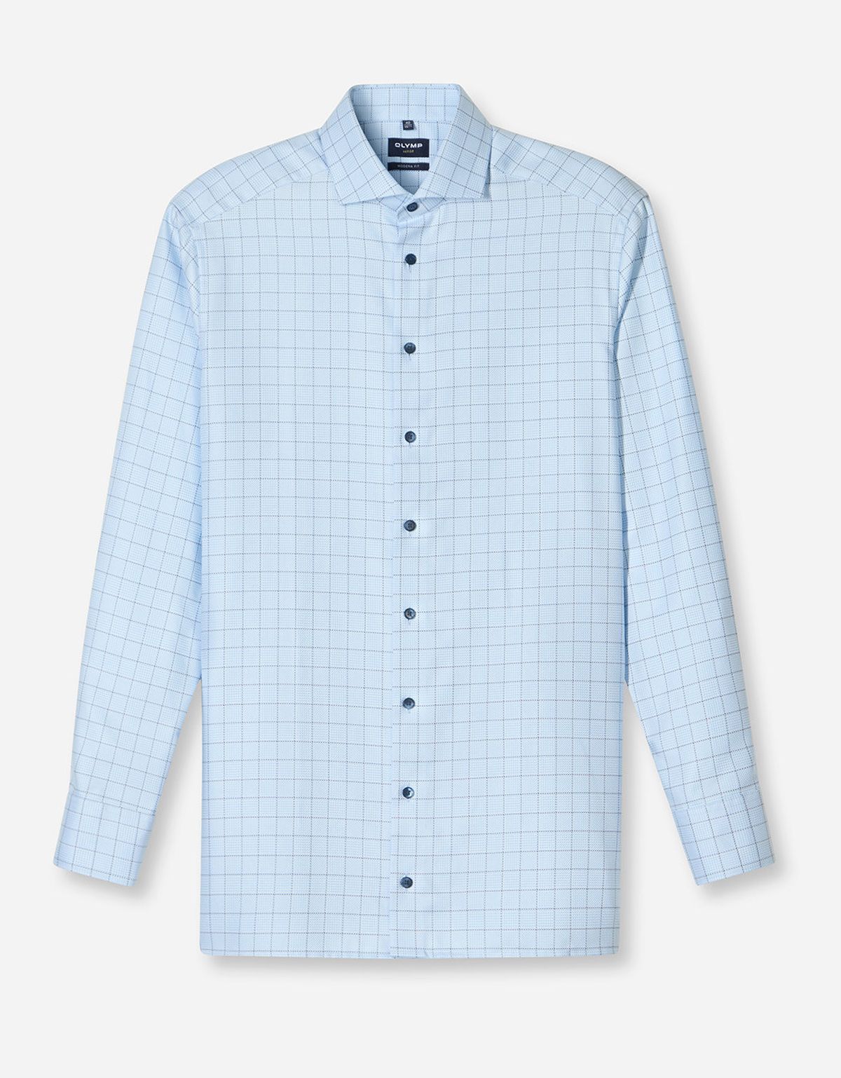 Рубашка классическая в клетку Olymp, modern fit | купить в интернет-магазине Olymp-Men