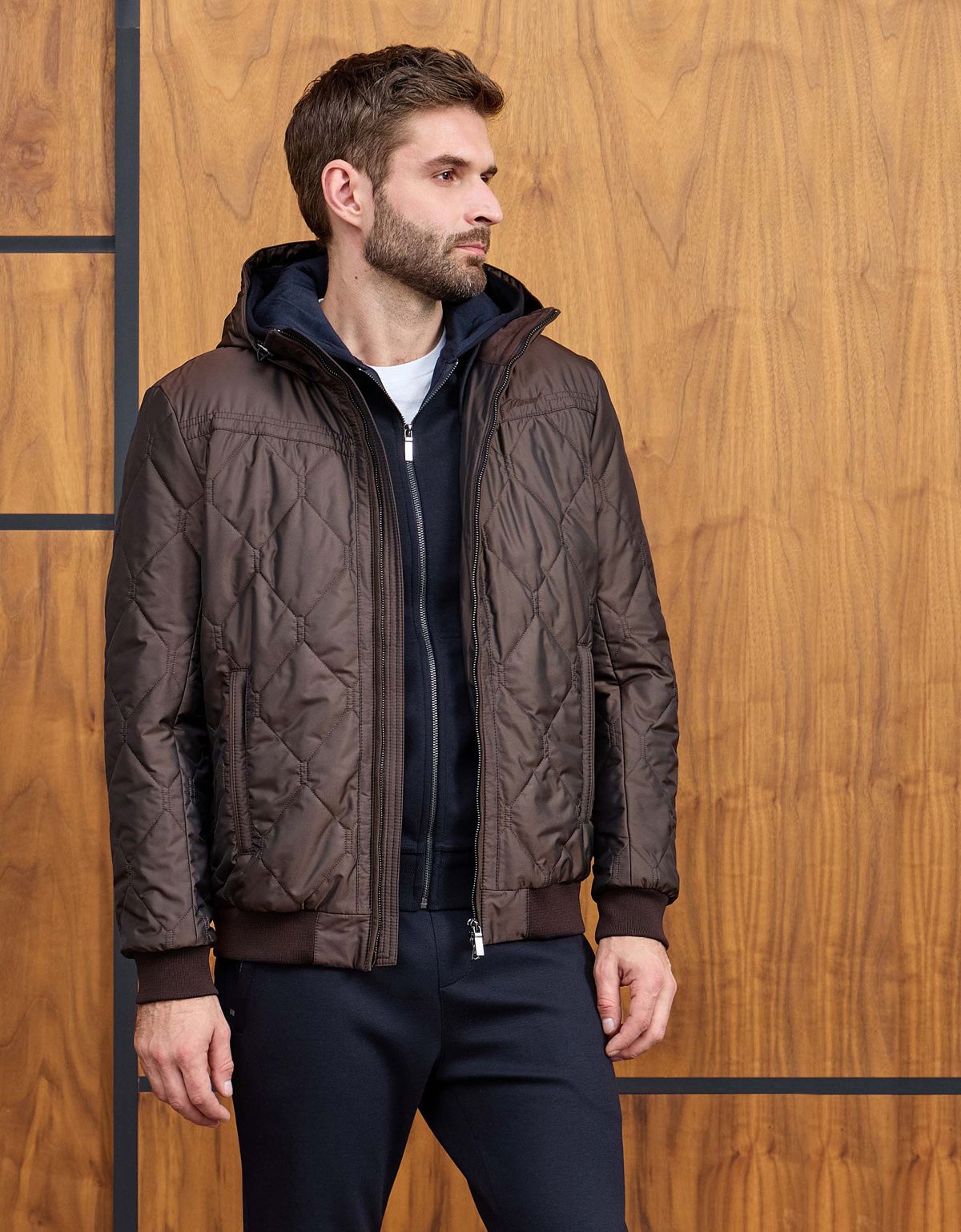 Костюм спортивный синий мужской MEUCCI | интернет-магазин Olymp-Men