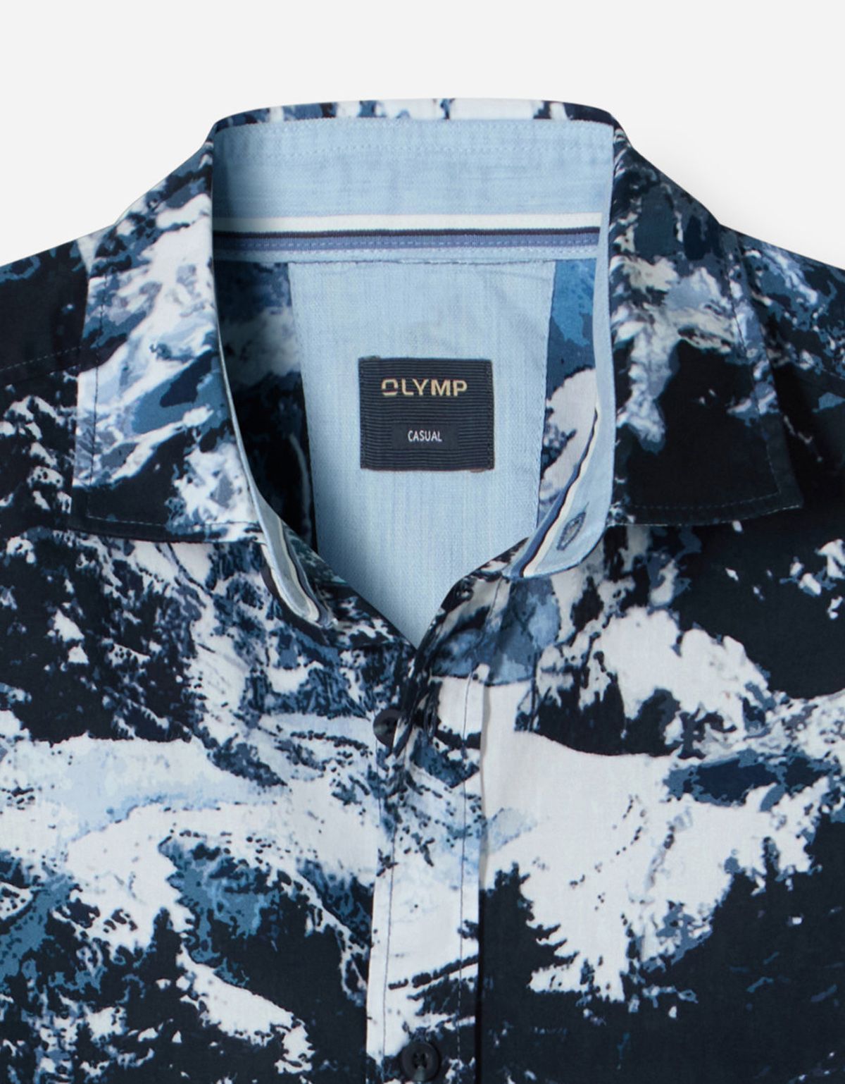 Рубашка мужская с принтом Olymp | купить в интернет-магазине Olymp-Men