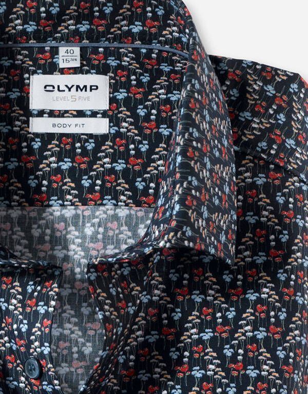 Рубашка мужская OLYMP, body fit, на высокий рост | купить в интернет-магазине Olymp-Men