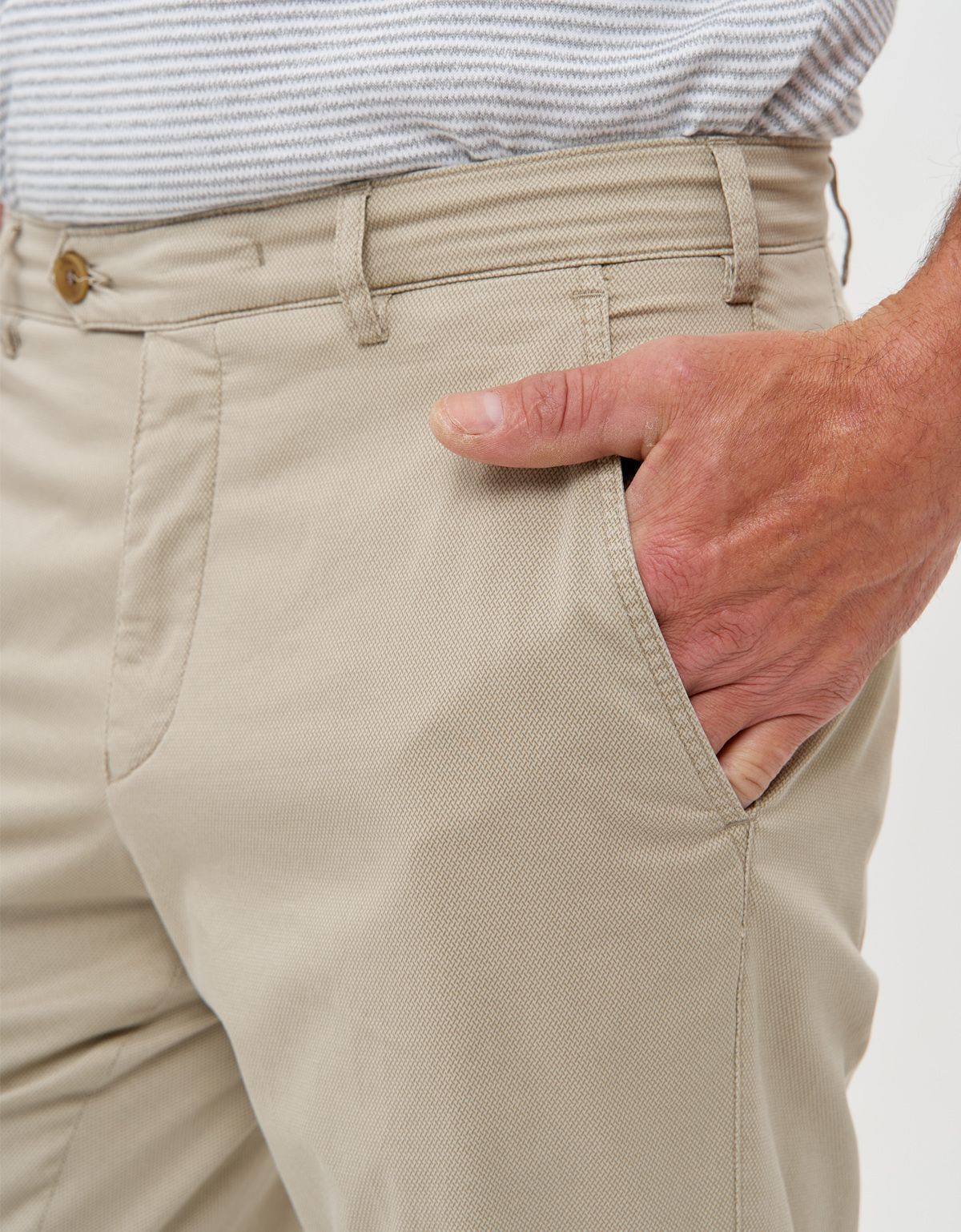 Мужские брюки летние w.Wegener, хлопок с эластаном | купить в интернет-магазине Olymp-Men