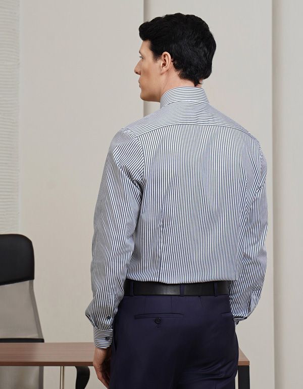 Рубашка классическая OLYMP длинный рукав, body fit | купить в интернет-магазине Olymp-Men