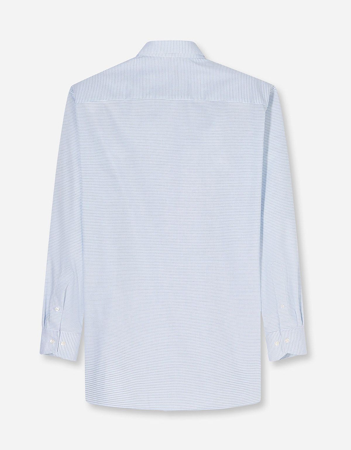 Сорочка классическая с голубым принтом Olymp Luxor Big, прямой крой | купить в интернет-магазине Olymp-Men