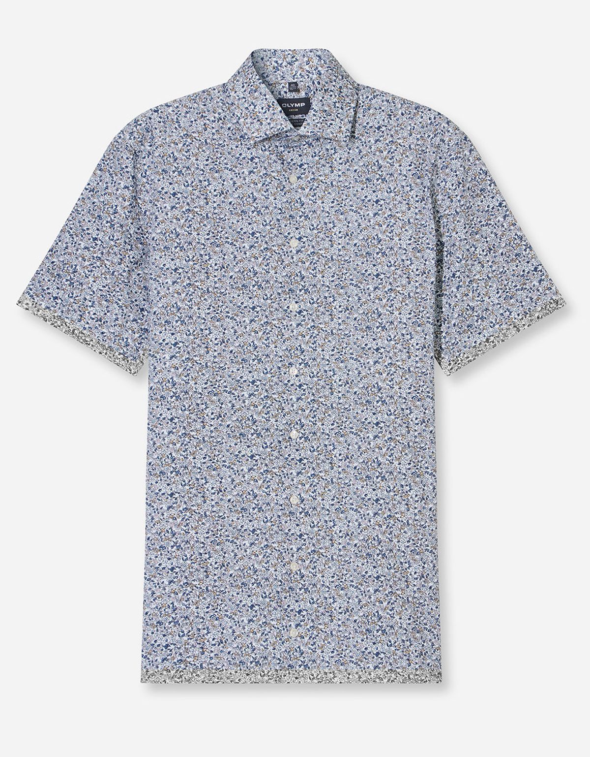Рубашка с рисунком OLYMP Luxor 24/7, modern fit