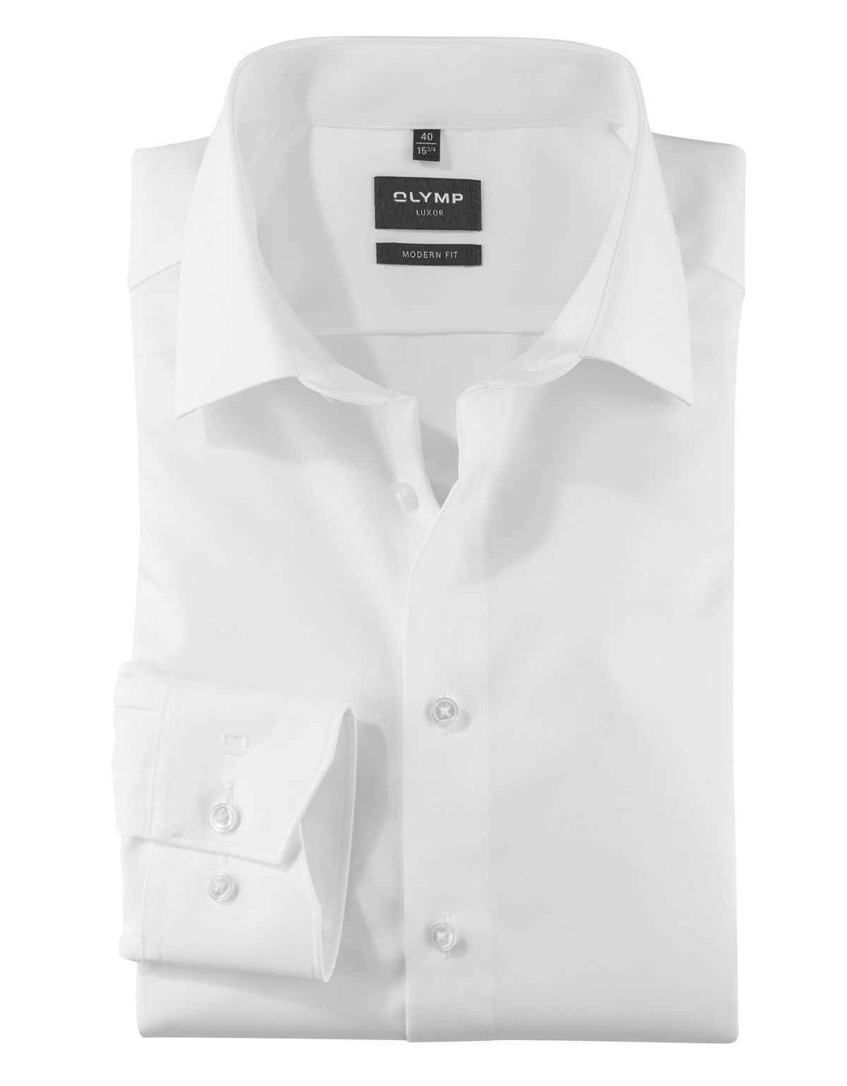 Сорочка мужская классическая OLYMP Luxor, modern fit[БЕЛЫЙ]