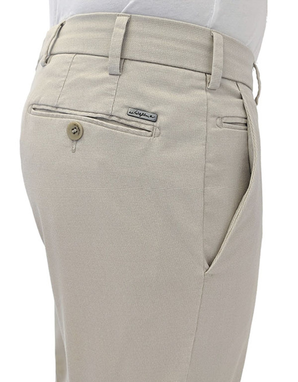 Брюки мужские бежевые w.Wegener, хлопок с эластаном | купить в интернет-магазине Olymp-Men