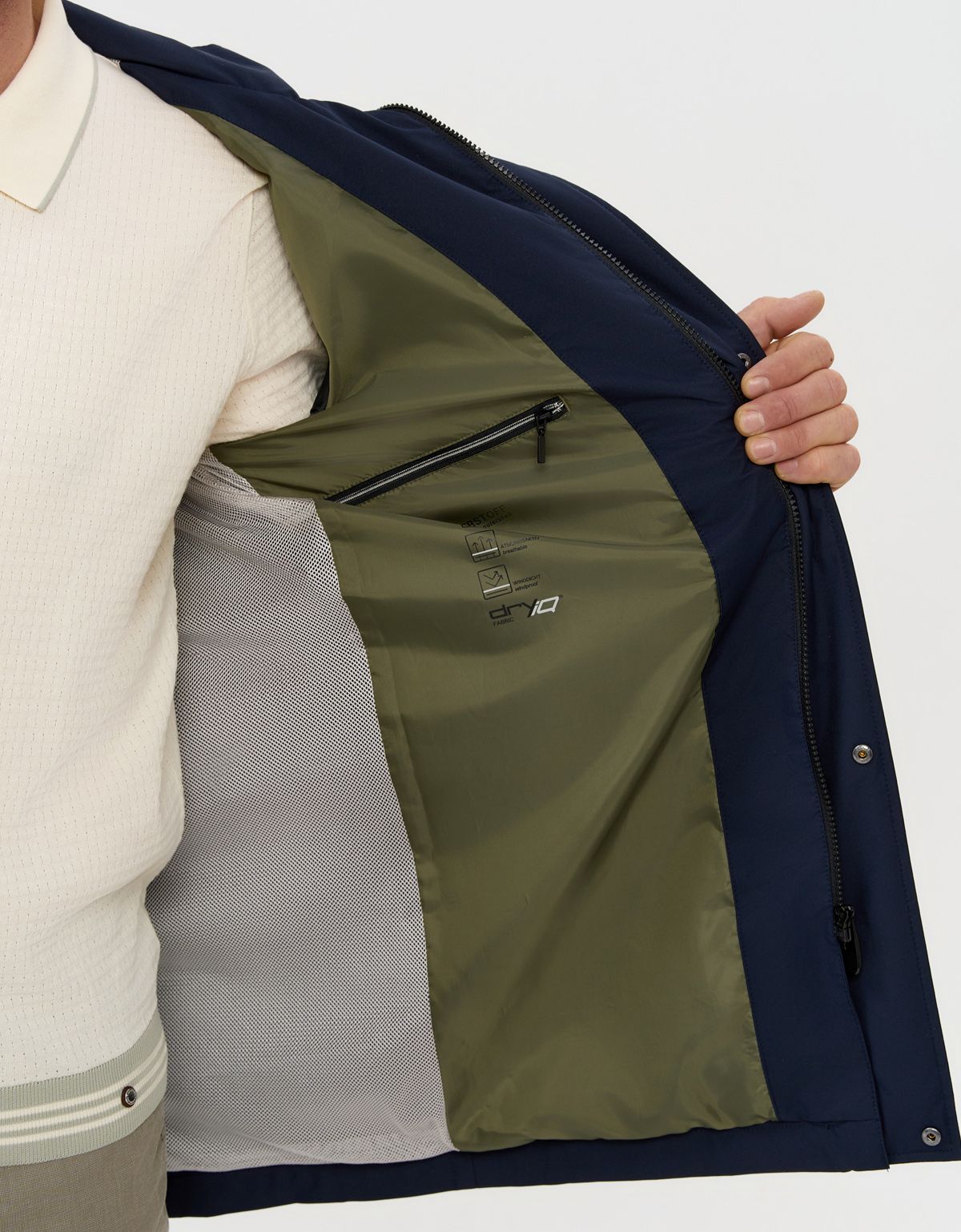 Куртка-плащ с капюшоном New Canadian | купить в интернет-магазине Olymp-Men