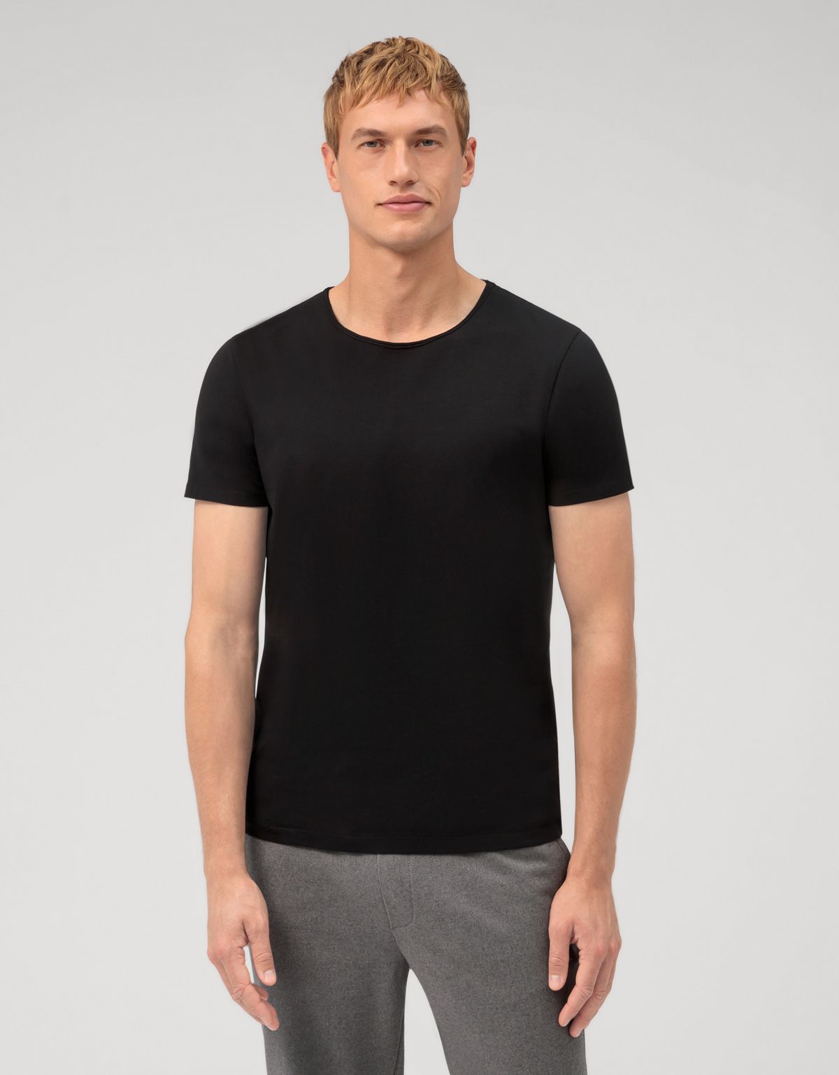 Футболка мужская Olymp Modern Fit 56014268[ЧЕРНЫЙ]