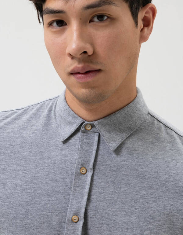 Рубашка-поло на пуговицах Olymp, body fit | купить в интернет-магазине Olymp-Men