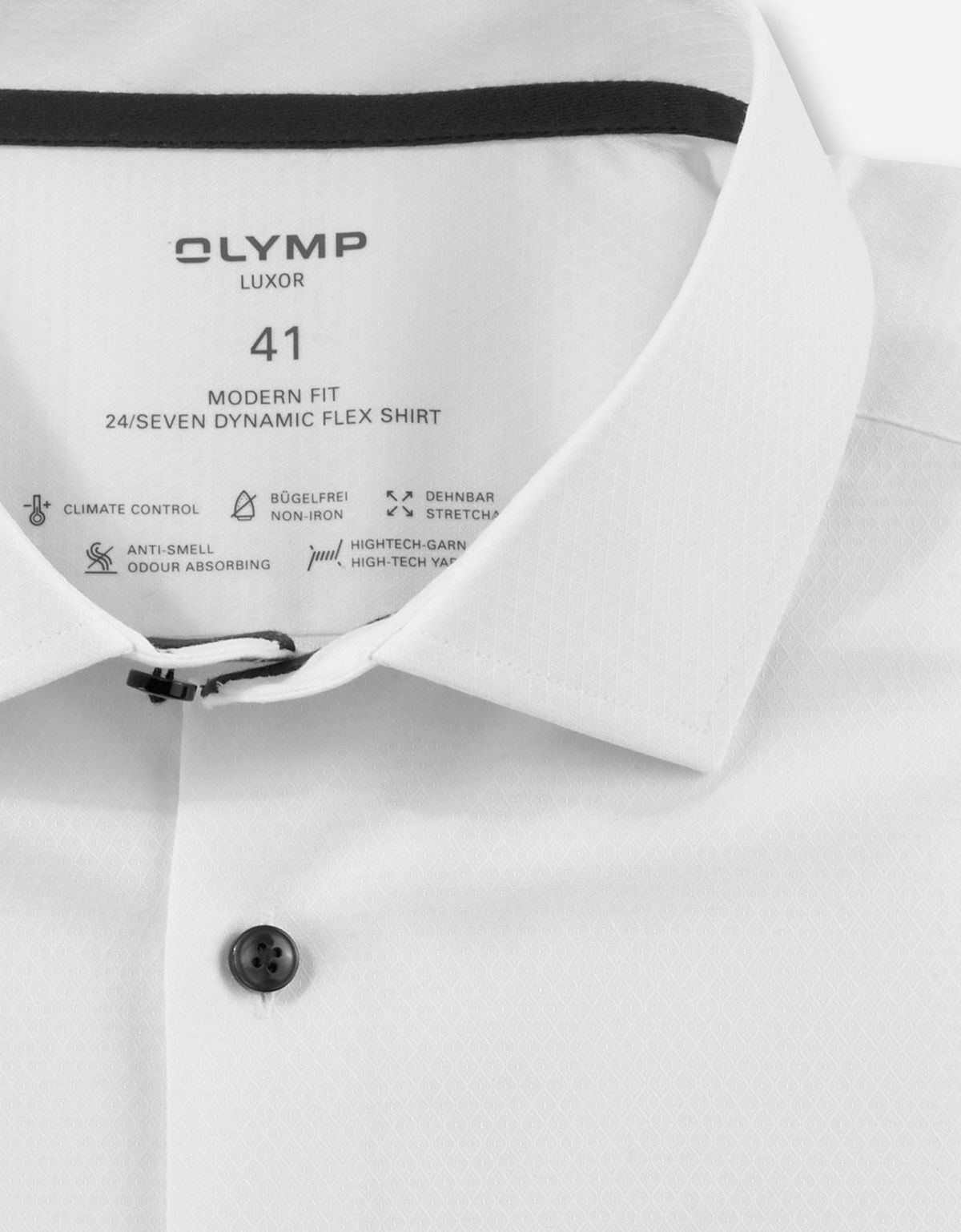 Рубашка мужская OLYMP Luxor 24/7, modern fit на высокий рост | купить в интернет-магазине Olymp-Men