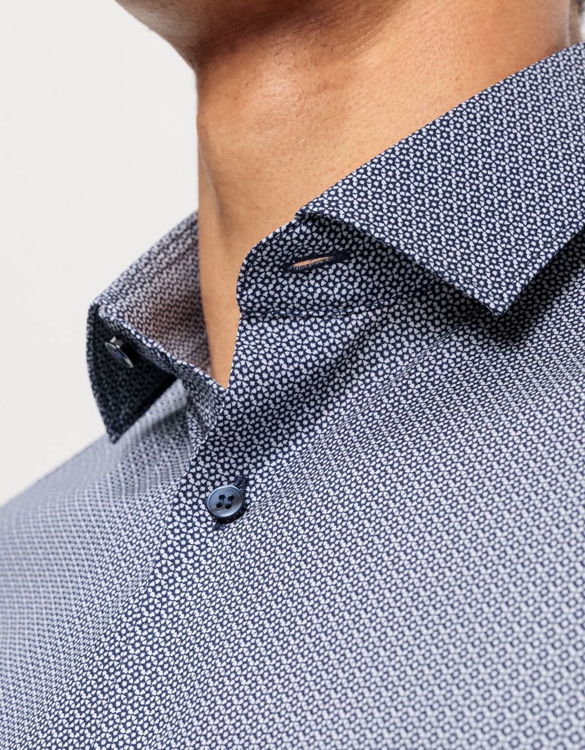 Рубашка мужская с рисунком OLYMP, body fit | купить в интернет-магазине Olymp-Men