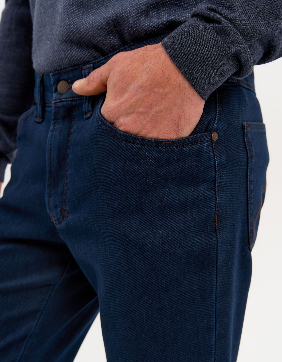 Джинсы синие мужские Club Of Comfort | купить в интернет-магазине Olymp-Men