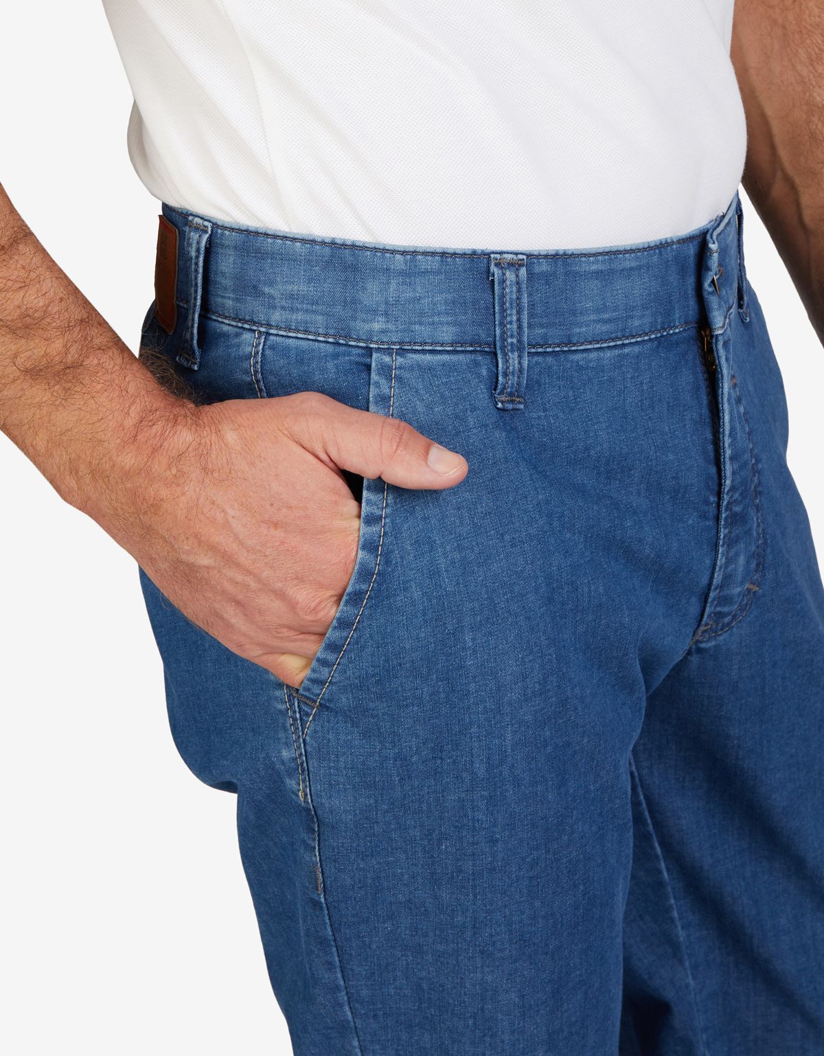 Джинсы синие мужские Club Of Comfort лёгкие | купить в интернет-магазине Olymp-Men