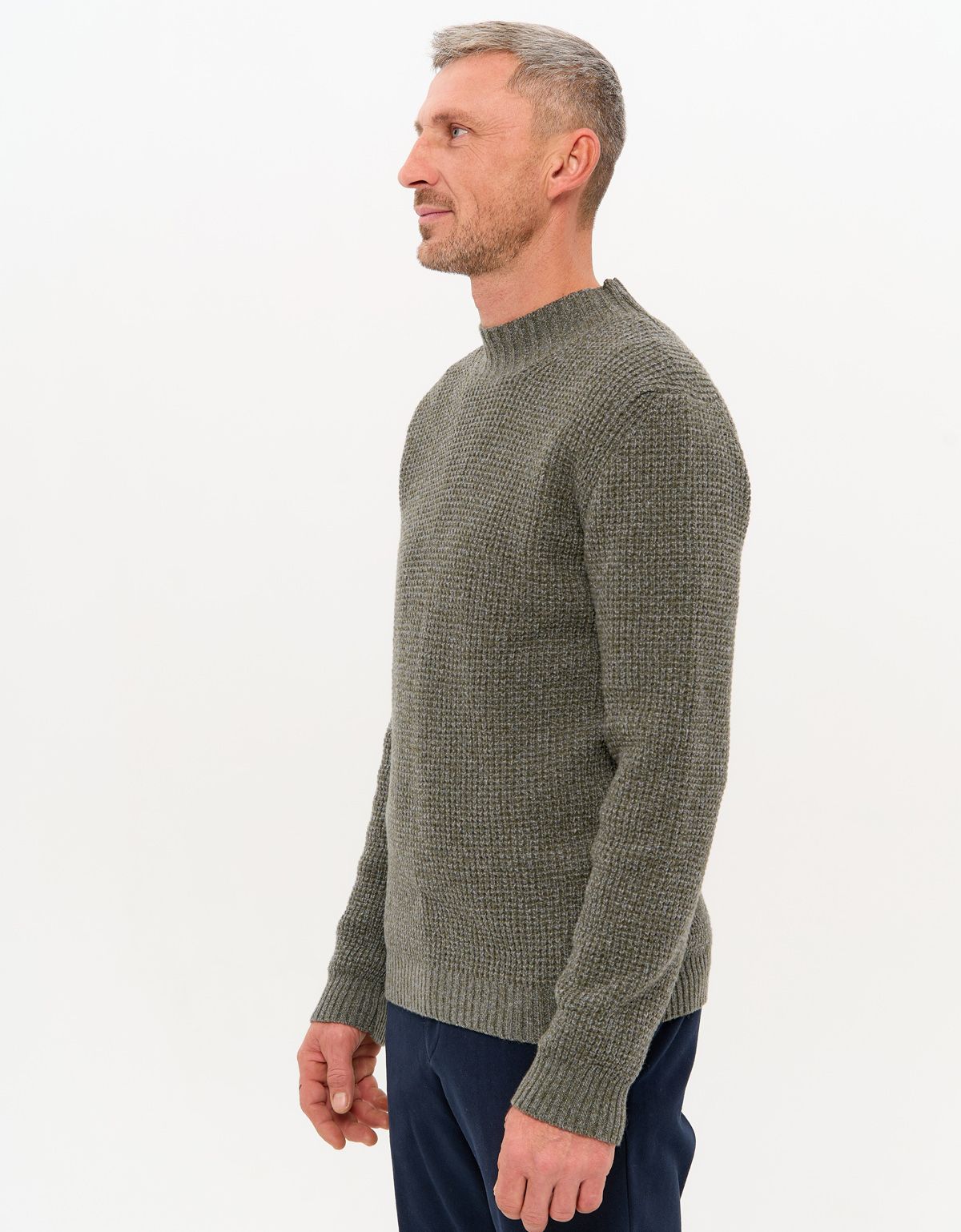Свитер мужской Signature вязаный с кашемиром | купить в интернет-магазине Olymp-Men