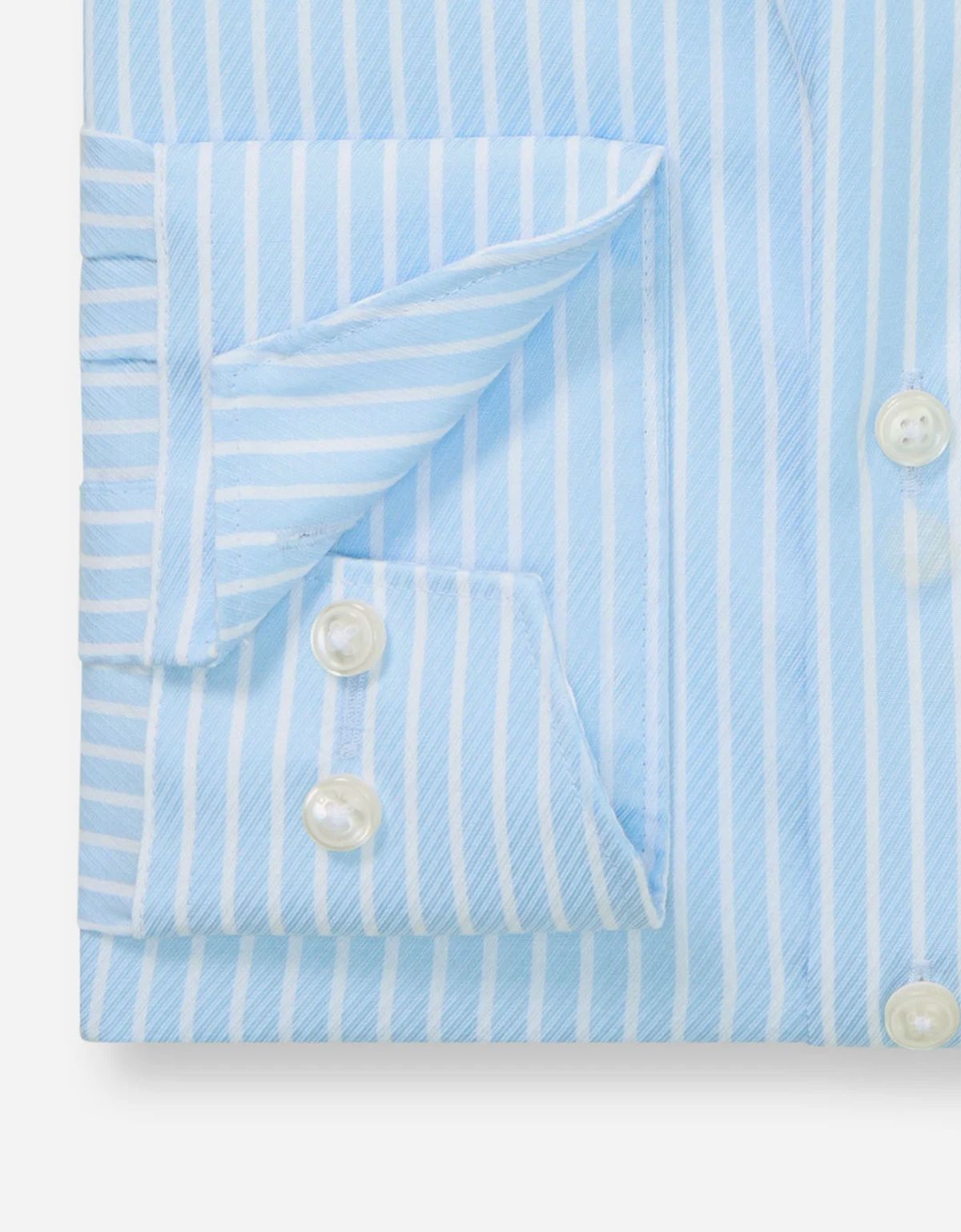 Рубашка мужская в белую полоску OLYMP Luxor, modern fit | купить в интернет-магазине Olymp-Men