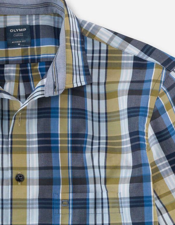 Рубашка мужская Olymp Casual, короткий рукав