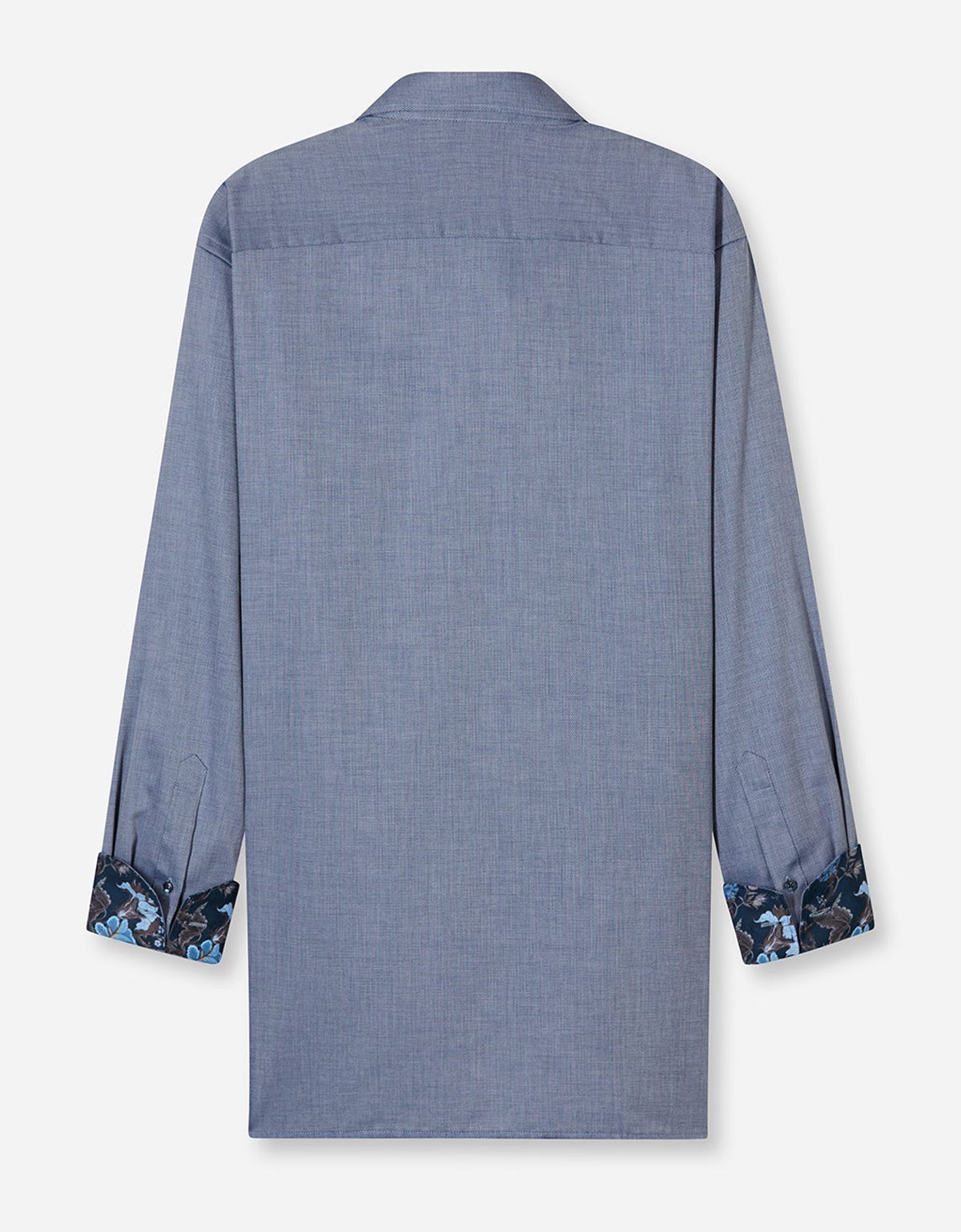 Рубашка классическая синяя Olymp Luxor Big, прямой крой | купить в интернет-магазине Olymp-Men