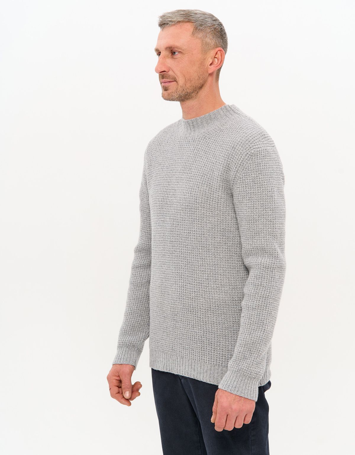 Свитер мужской Signature вязаный с кашемиром | купить в интернет-магазине Olymp-Men