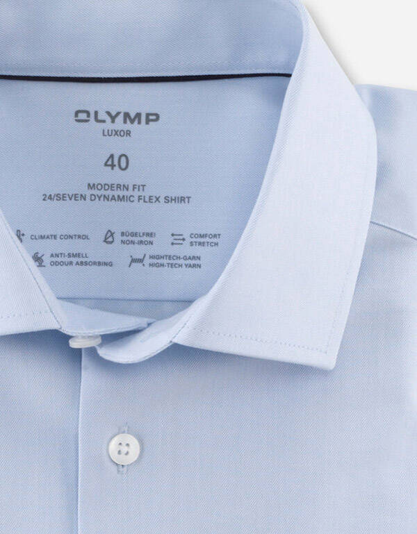 Рубашка мужская OLYMP Luxor 24/7, modern fit | купить в интернет-магазине Olymp-Men