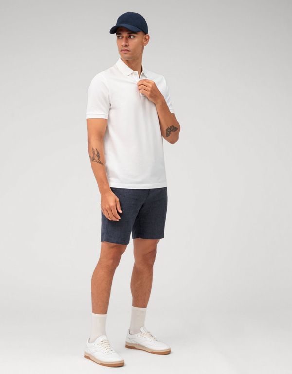 Поло белое мужское Olymp однотонное | купить в интернет-магазине Olymp-Men