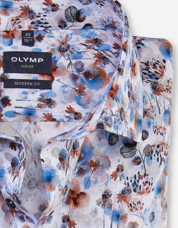 Рубашка мужская Olymp, modern fit, рост до 176 | купить в интернет-магазине Olymp-Men