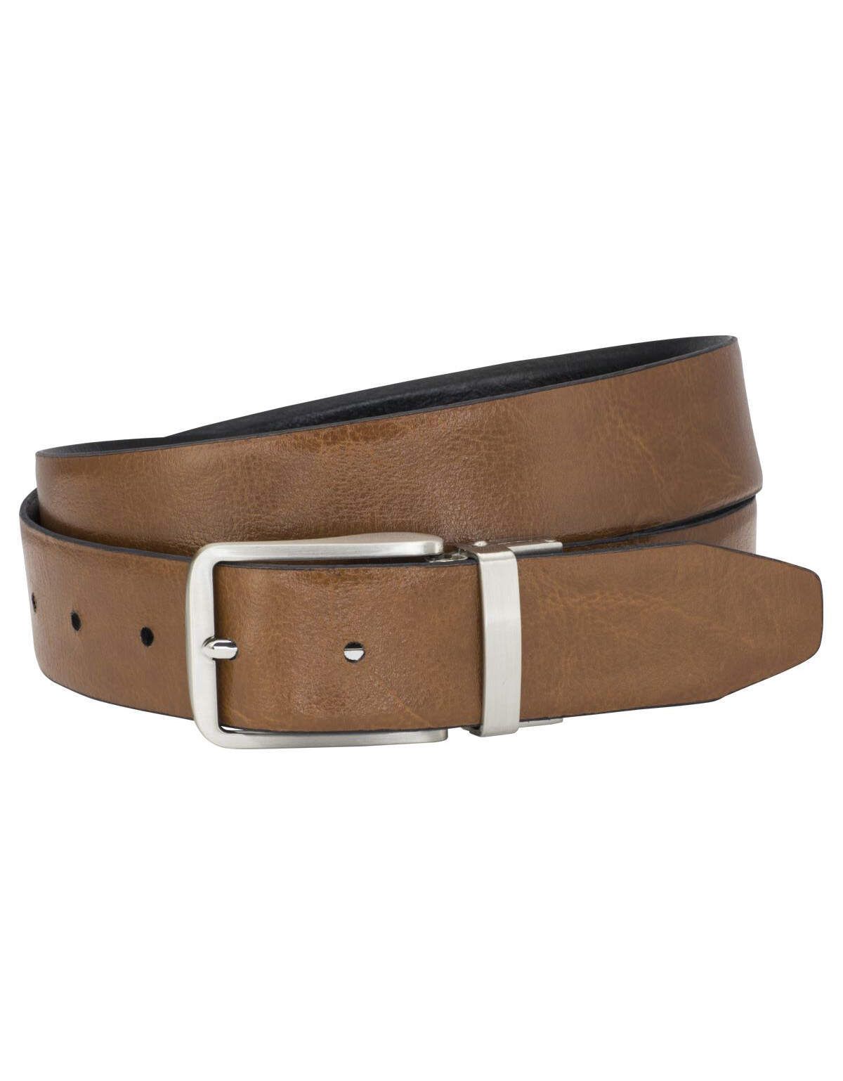 Ремень Lindenmann двухсторонний с реверсивной пряжкой мужские | купить в интернет-магазине Olymp-Men