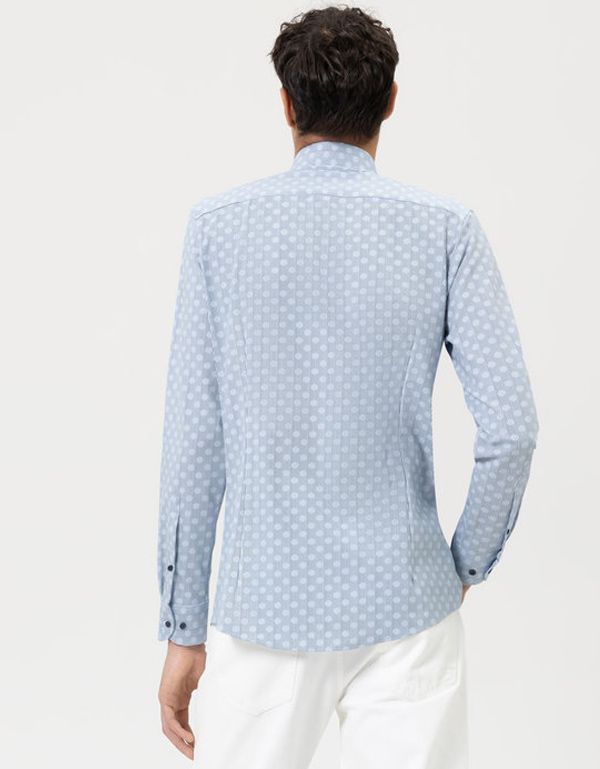 Рубашка классическая мужская OLYMP 24/7, климат-контроль, body fit | купить в интернет-магазине Olymp-Men