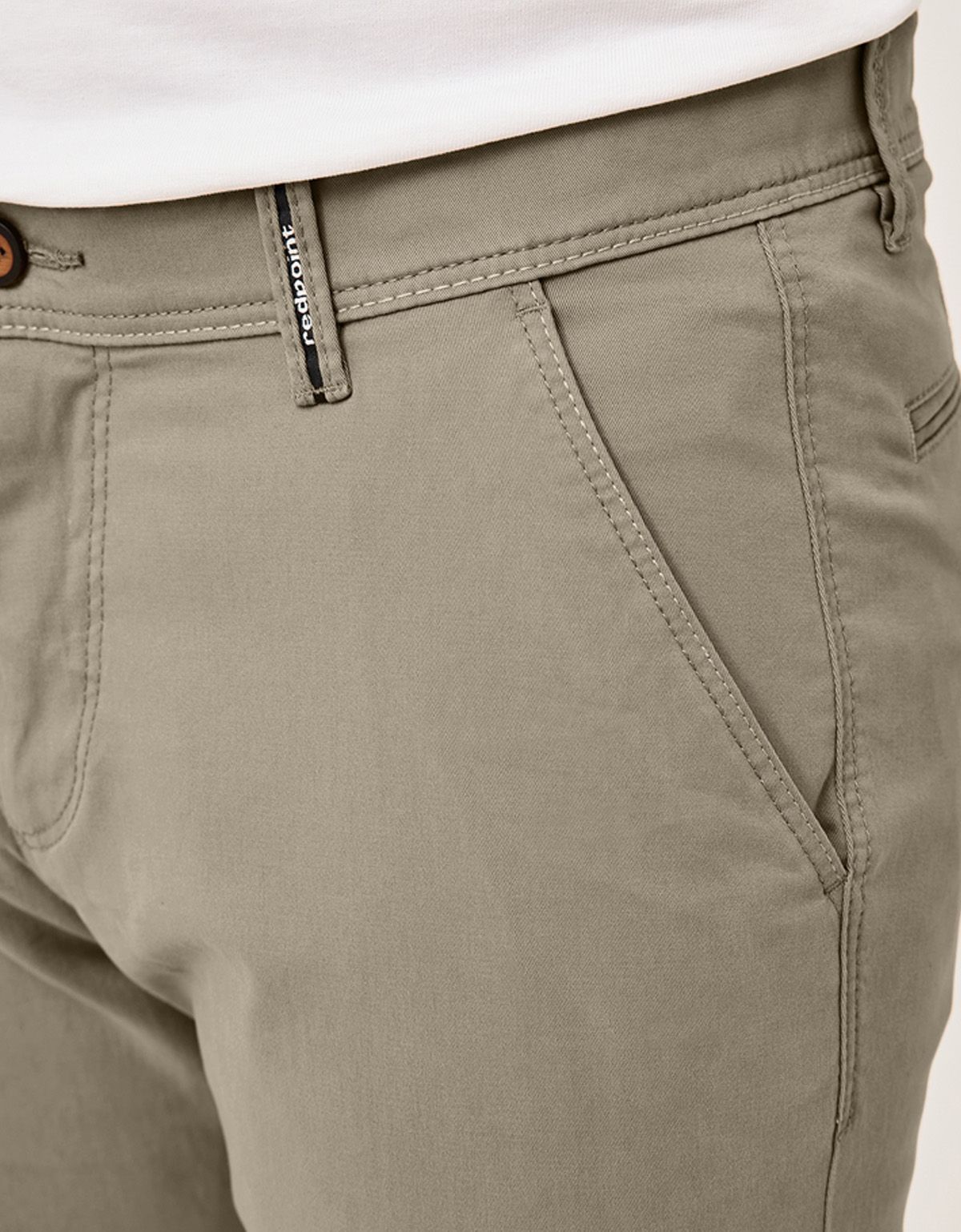 Брюки чинос бежевые хлопковые Redpoint | купить в интернет-магазине Olymp-Men