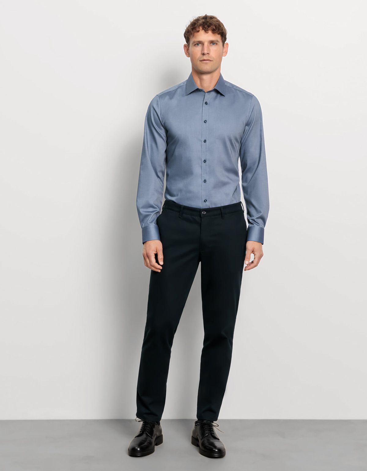 Сорочка классическая Olymp Level Five, body fit на высокий рост | купить в интернет-магазине Olymp-Men