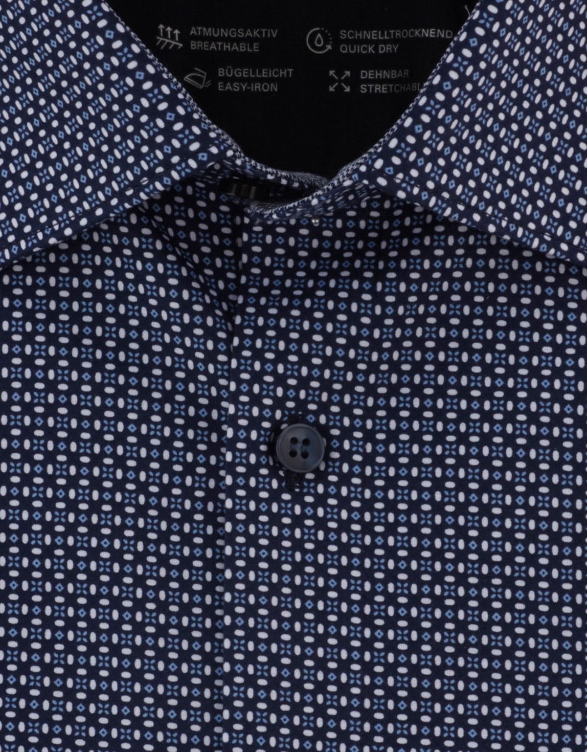 Рубашка трикотажная OLYMP Level Five 24/7, body fit на высокий рост | купить в интернет-магазине Olymp-Men