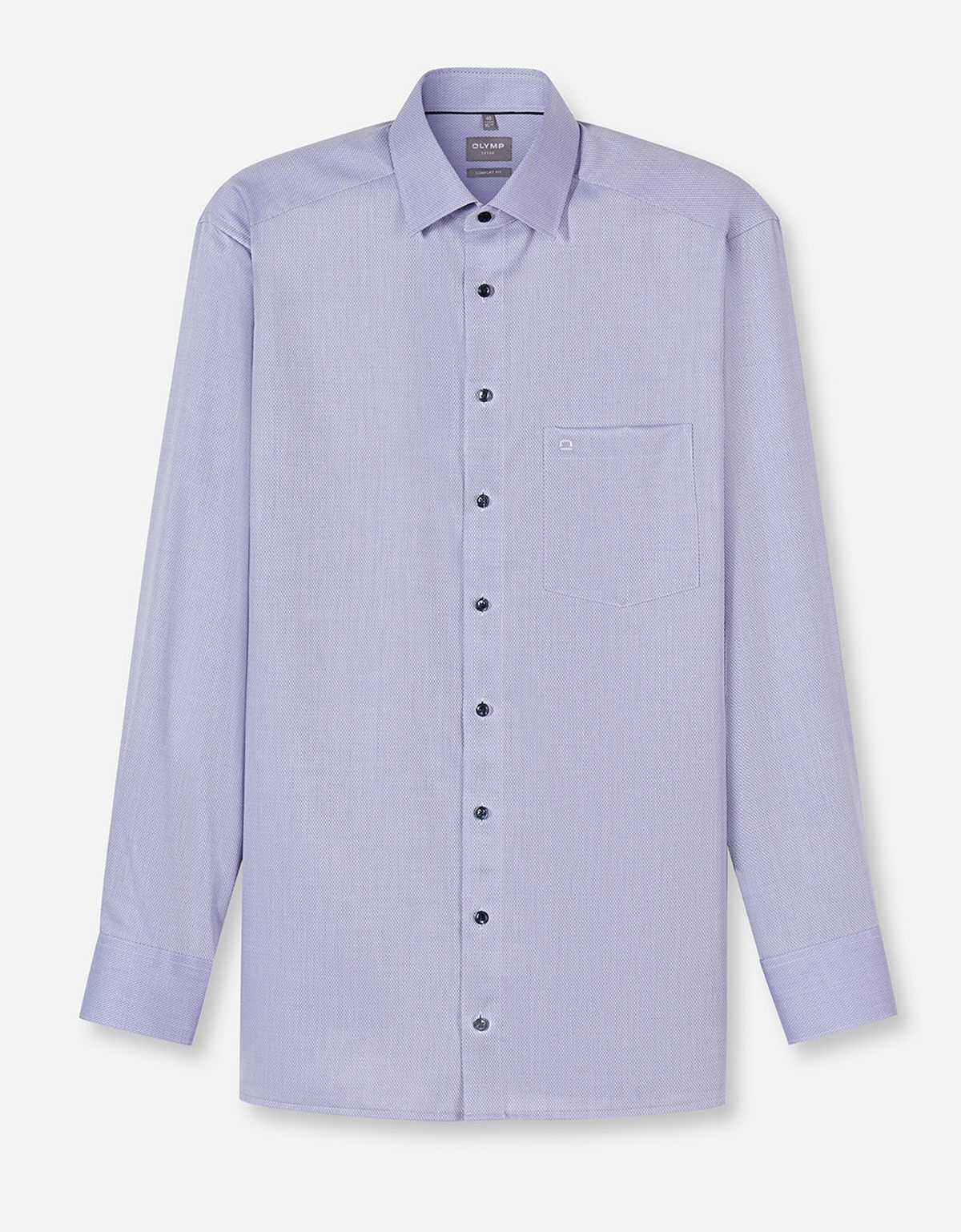 Рубашка мужская однотонная OLYMP Luxor, прямой крой | купить в интернет-магазине Olymp-Men